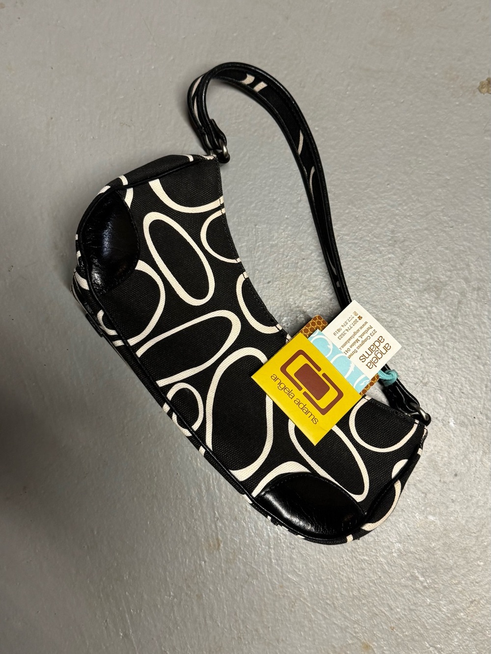 Angela Adam’s Geometric Hand Bag
